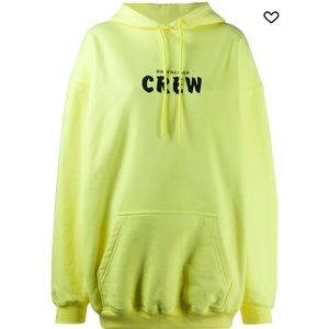 Balenciaga Crew “Oversized” Hoodie Small - Unisex